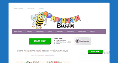 Desktop Screenshot of birthdaybuzzin.com